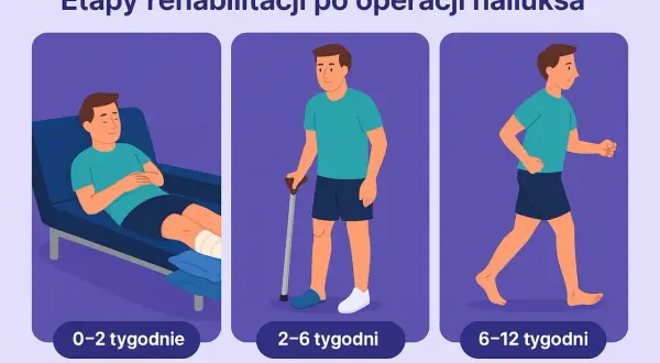 Bieganie po operacji haluksów: bezpieczny powrót krok po kroku?