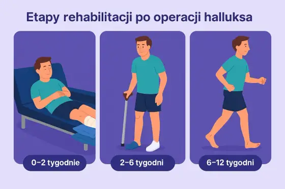 Bieganie po operacji haluksów: bezpieczny powrót krok po kroku?